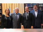 Martín Zemel fue incorporado como miembro de número de la Academia Nacional de Odontología